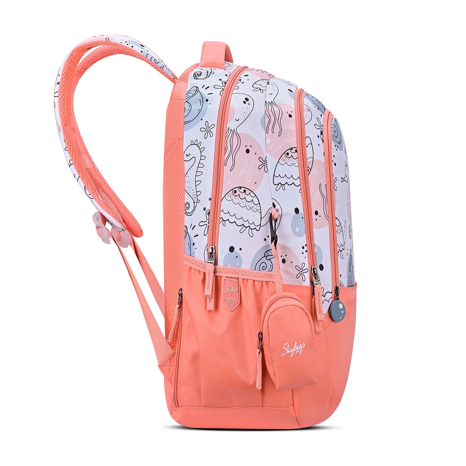 Skybags Charm (Coral)