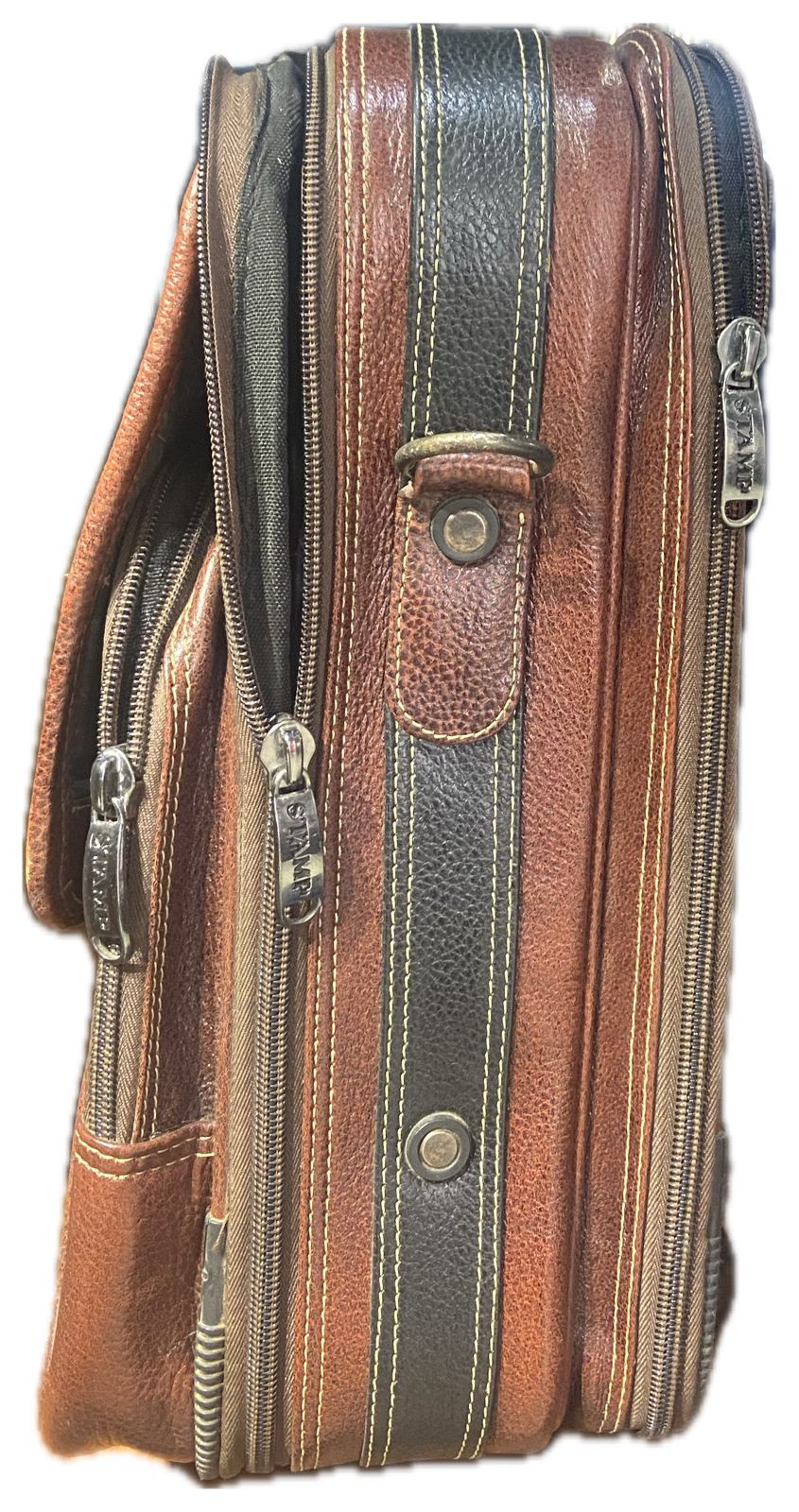 Stamp Lather Overnighter (Brown)