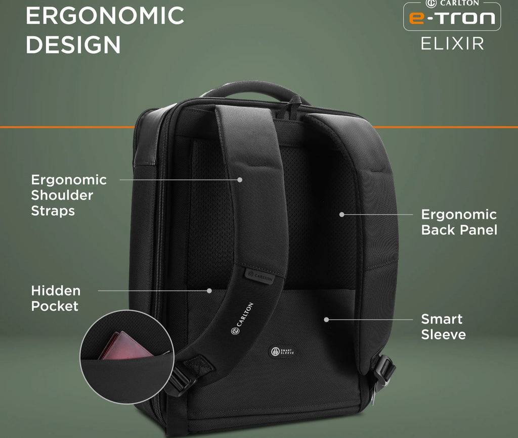 Carlton Elixir LP Backpack (Jet Black)