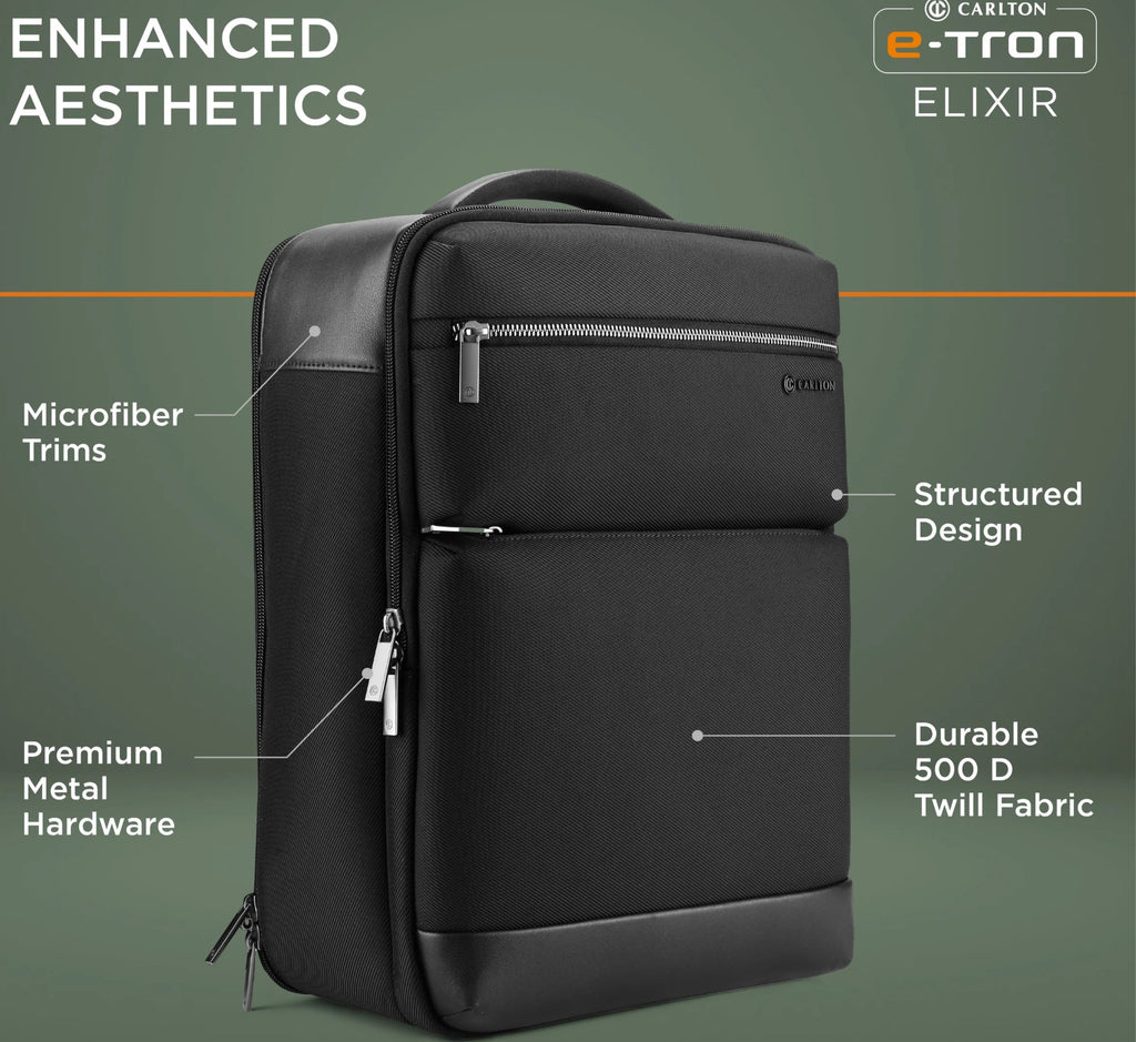 Carlton Elixir LP Backpack (Jet Black)