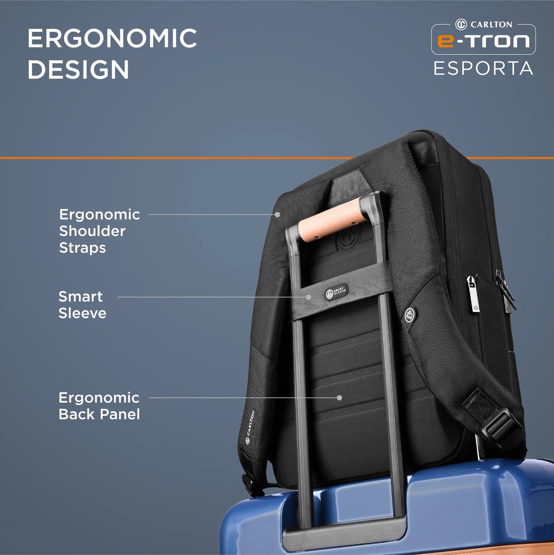 Carlton Esporta (Jet Black)