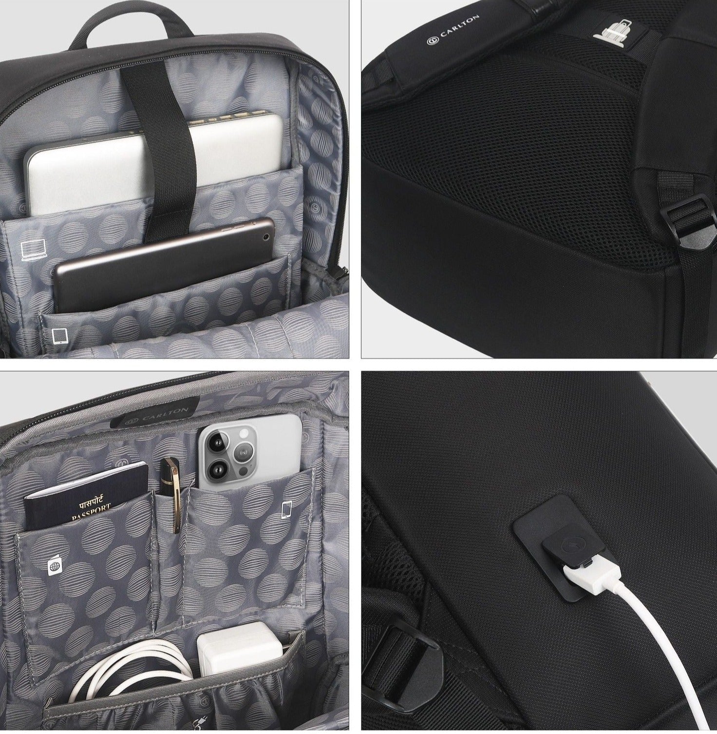 Carlton Bradford 03 Backpack (Black)