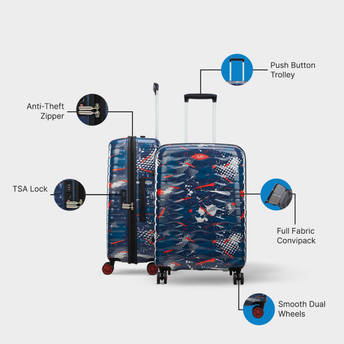 Skybags Camoflex (Blue)