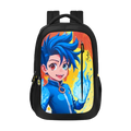 Skybags Manga (Fire-n-lce Black)