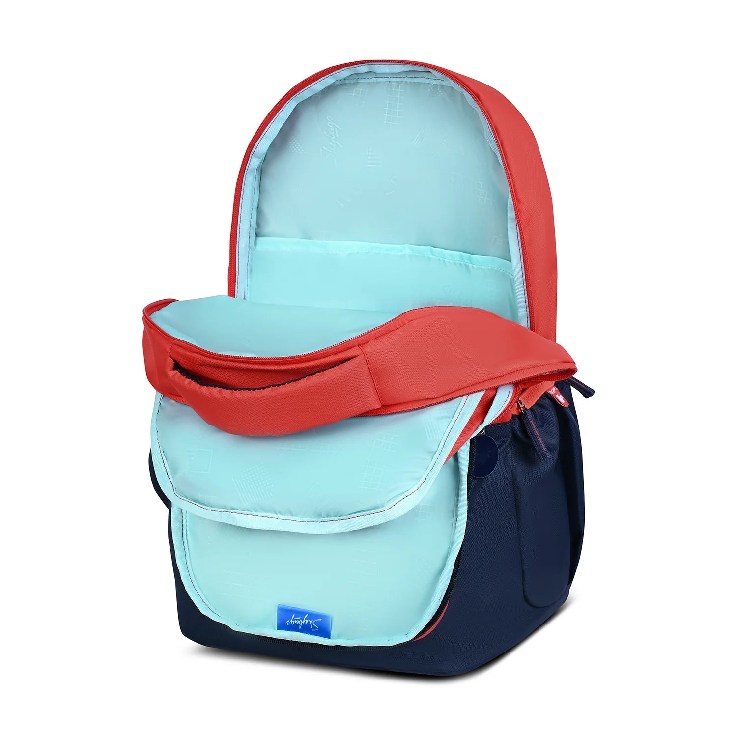 Skybags Kenshi (Great Wave Red & Navy)