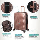 It Luggage Glitzy (Rose Gold)