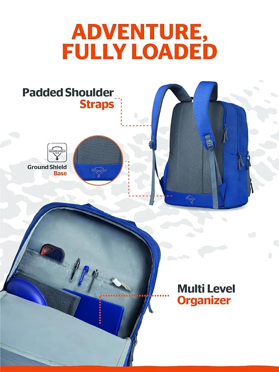 Wildcraft Drifter 42 (Grey & navy)