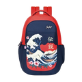Skybags Kenshi (Great Wave Red & Navy)