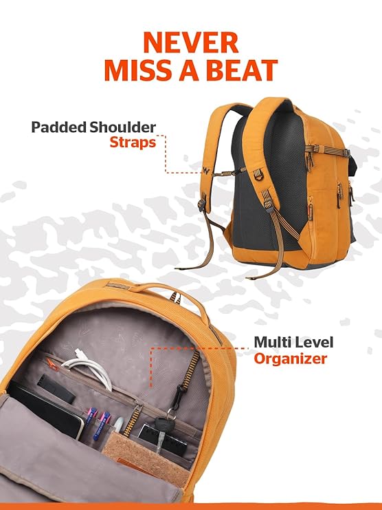 Wildcraft Gypsy 30 (Grey & Yellow)