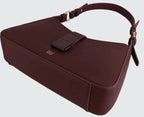 Itti Haze Shoulder Bag (Wine Red)