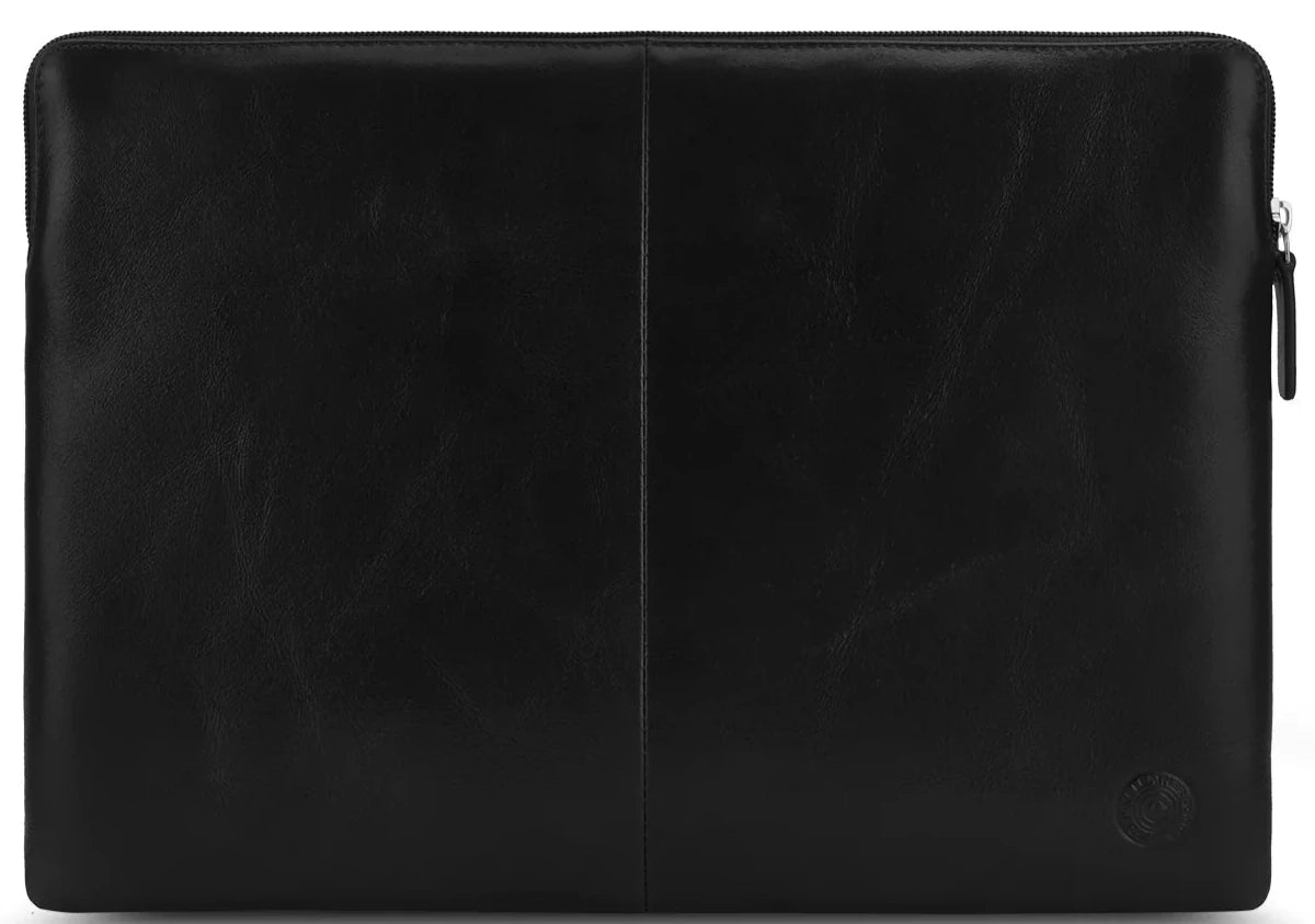 Carlton Heston LeatherLaptop Sleeve (Black)