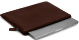 Carlton Heston LeatherLaptop Sleeve (Brown)