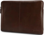Carlton Heston LeatherLaptop Sleeve (Brown)