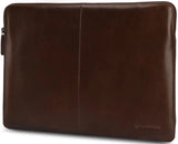 Carlton Heston LeatherLaptop Sleeve (Brown)