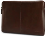 Carlton Heston LeatherLaptop Sleeve (Brown)