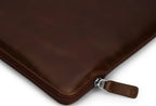 Carlton Heston LeatherLaptop Sleeve (Brown)