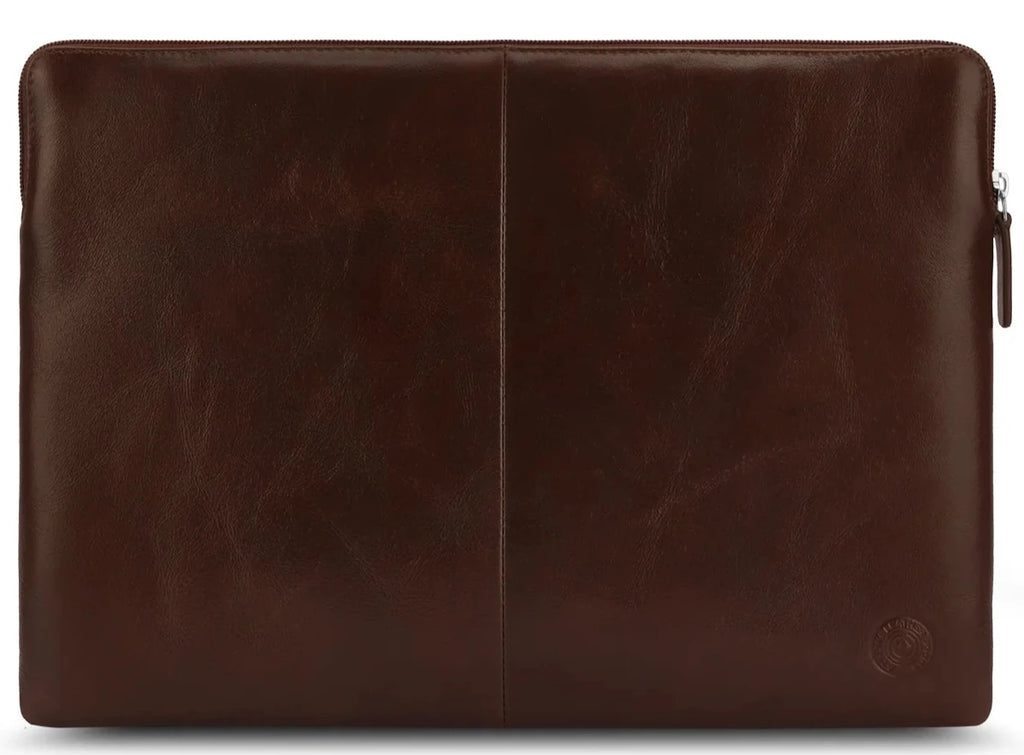 Carlton Heston LeatherLaptop Sleeve (Brown)