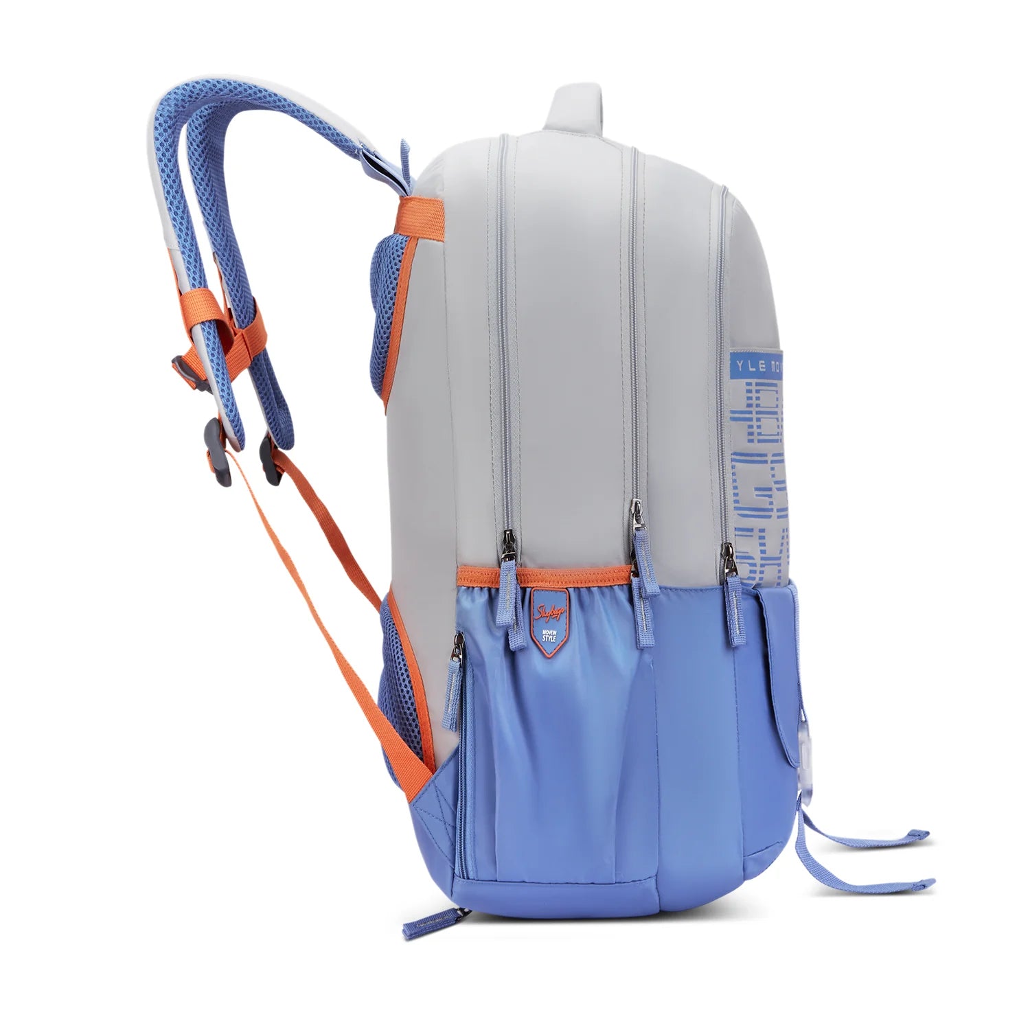 Skybags Aero Pro (Hot Box Blue-Grey )