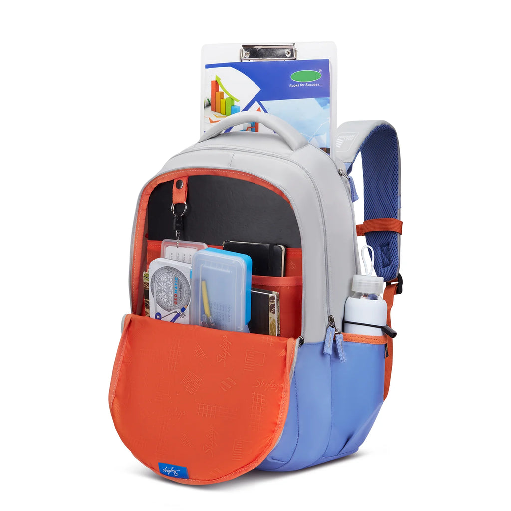 Skybags Aero Pro (Hot Box Blue-Grey )