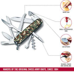 Victorinox HuntMan 91 MM Knife (Camouflage)
