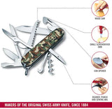 Victorinox HuntMan 91 MM Knife (Camouflage)