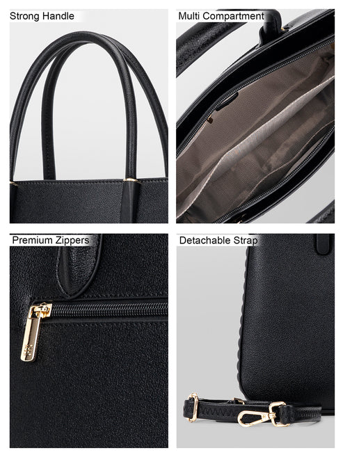 IttI Iris Handbag (Black)