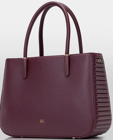 IttI Iris Handbag (Maroon)