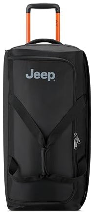 Jeep JS009D 55 2 Wheels Trolly Duffel (Black)