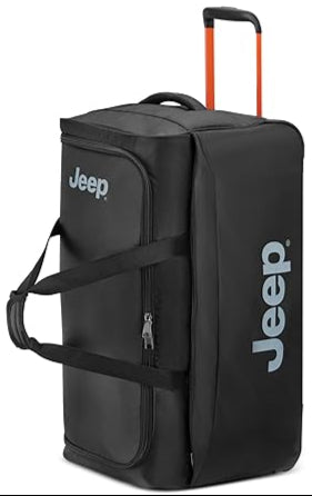 Jeep JS009D 55 2 Wheels Trolly Duffel (Black)
