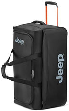 Jeep JS009D 55 2 Wheels Trolly Duffel (Black)
