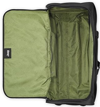 Jeep JS009D 55 2 Wheels Trolly Duffel (Black)