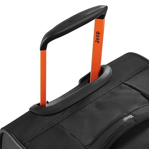 Jeep JS009D 55 2 Wheels Trolly Duffel (Black)