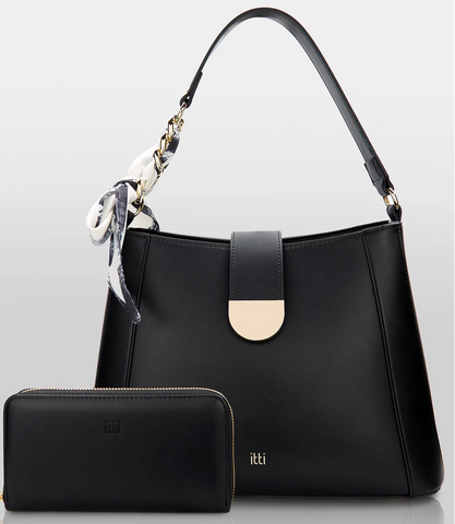 IttI Koi Handbag (Black)