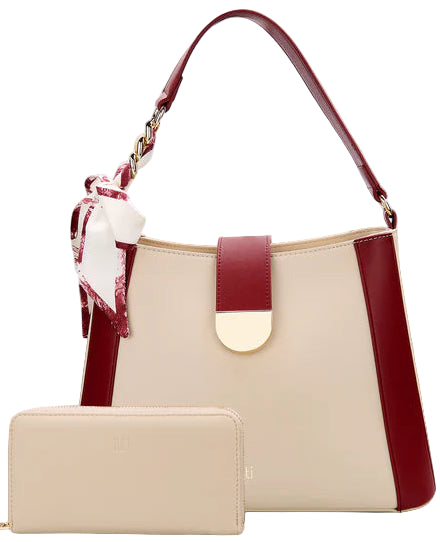 IttI Koi Handbag (Maroon)
