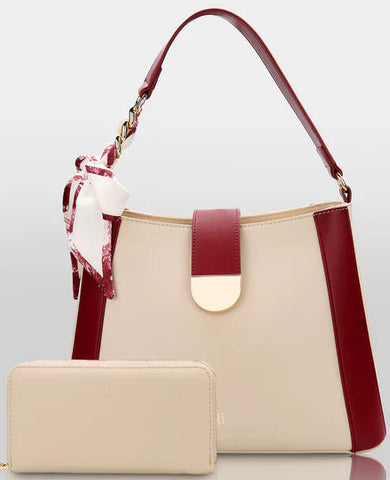 IttI Koi Handbag (Maroon)