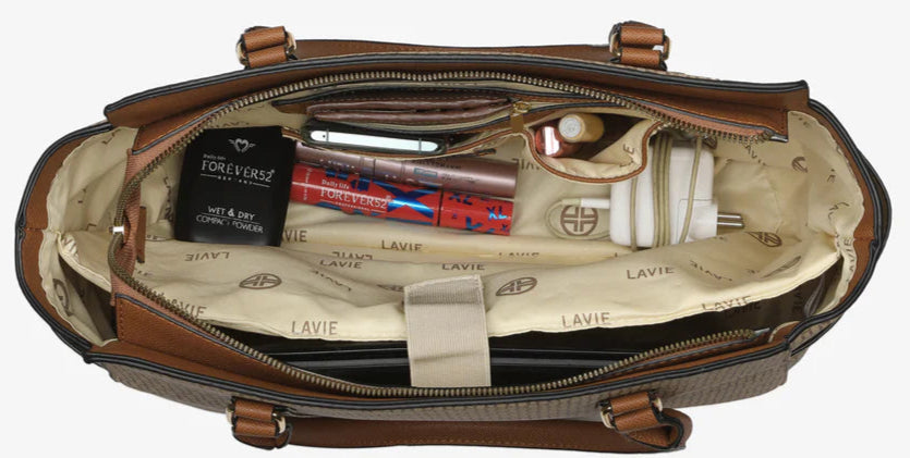 Lavie LX Mono Kelly Tote (Taupe)