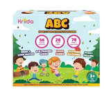 Krida  ABC Hook & Loop Activity Flash Cards