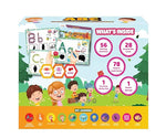 Krida  ABC Hook & Loop Activity Flash Cards