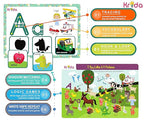 Krida  ABC Hook & Loop Activity Flash Cards