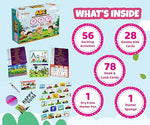 Krida  ABC Hook & Loop Activity Flash Cards