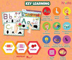 Krida  ABC Hook & Loop Activity Flash Cards