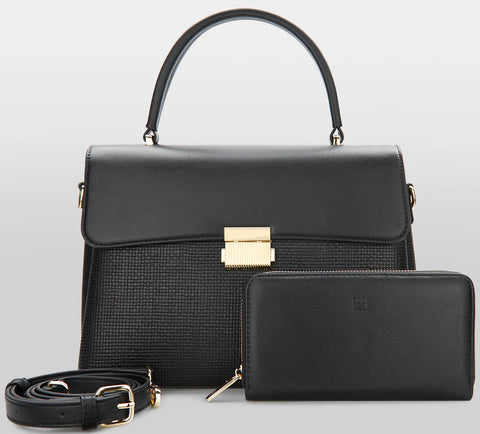 IttI LIV Handbag (Black)