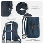 Vip Legacy 03 Expander  Backpack (Navy)