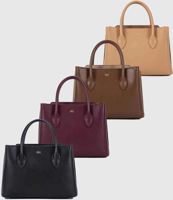 Iti Leah Handbag (Wine Red)