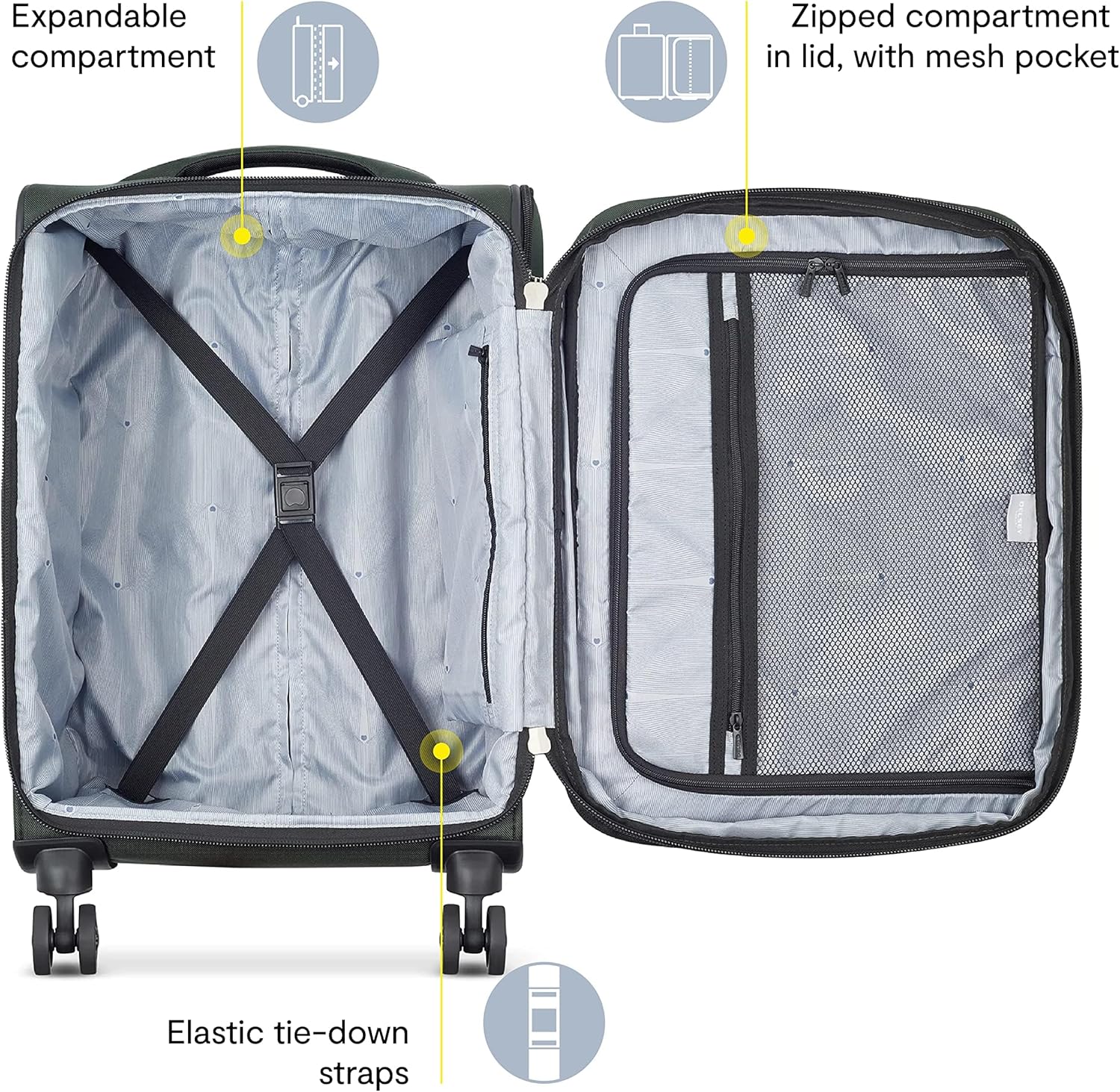 Delsey Sky Max 2.0 (Green)