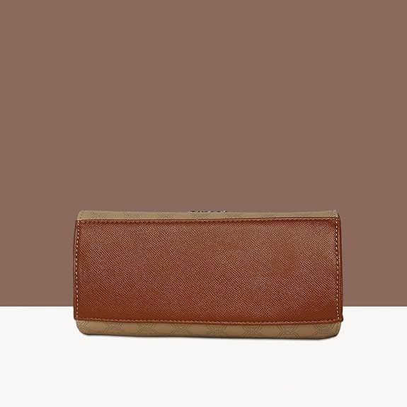 Lavie Mono Gypsy Flap Satchel (Beige)