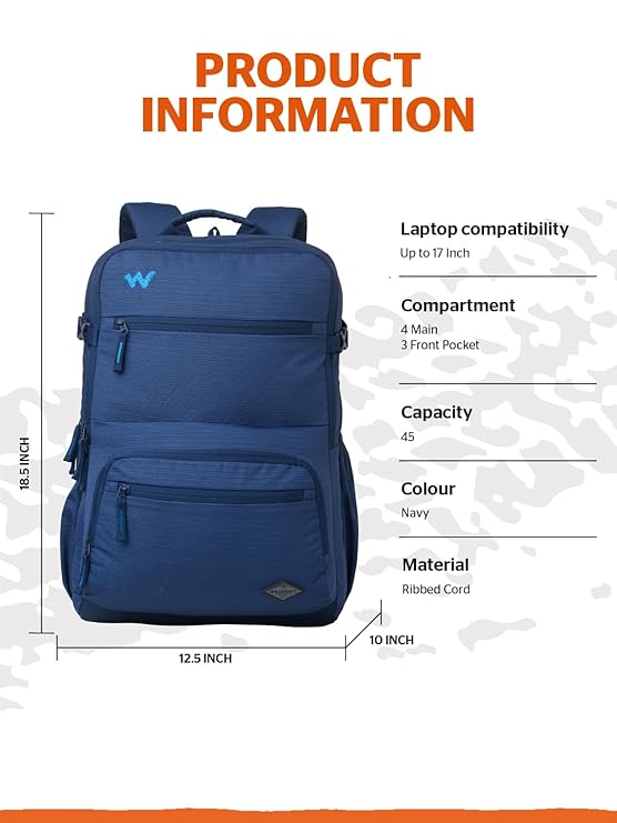Wildcraft Drifter 45  (Navy)
