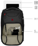 Wenger New Icons Laptop Backpack (Cosmic Black)