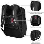 Wenger New Icons Laptop Backpack (Cosmic Black)