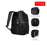 Wenger New Icons Laptop Backpack (Altair Black)